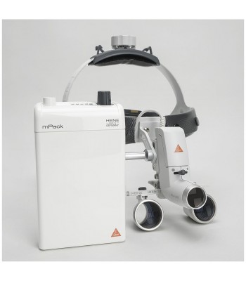 HEINE ML4 LED Kit 11c con occhialini binoculari HR 2.5x/520mm