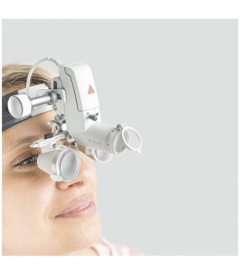 HEINE ML4 LED Kit 11c con occhialini binoculari HR 2.5x/520mm